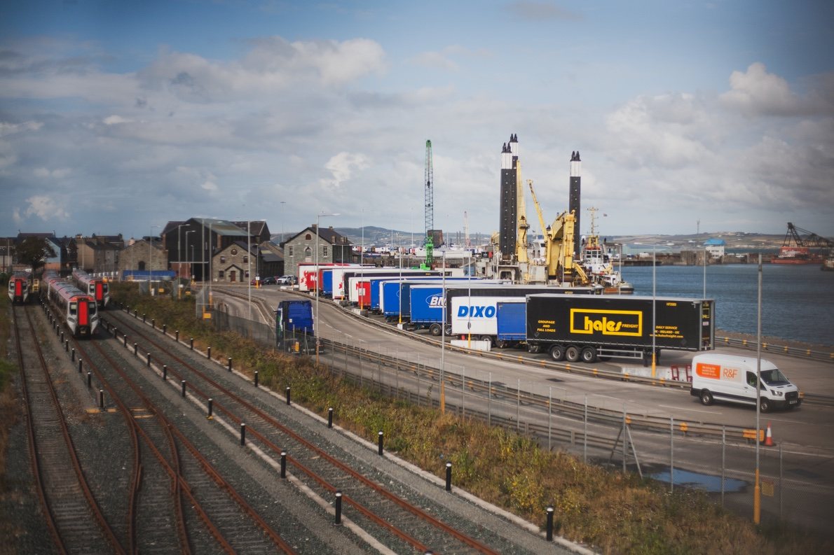 Holyhead docks